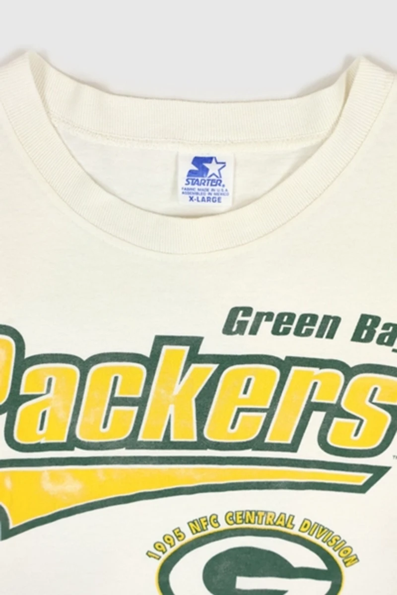 Vintage Green Bay Packers 1995 NFC Central Division Champions Tee