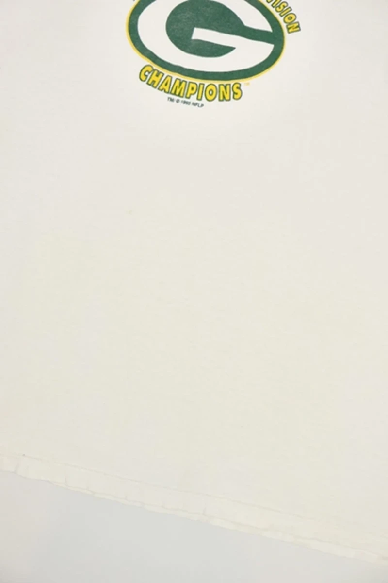 Vintage Green Bay Packers 1995 NFC Central Division Champions Tee