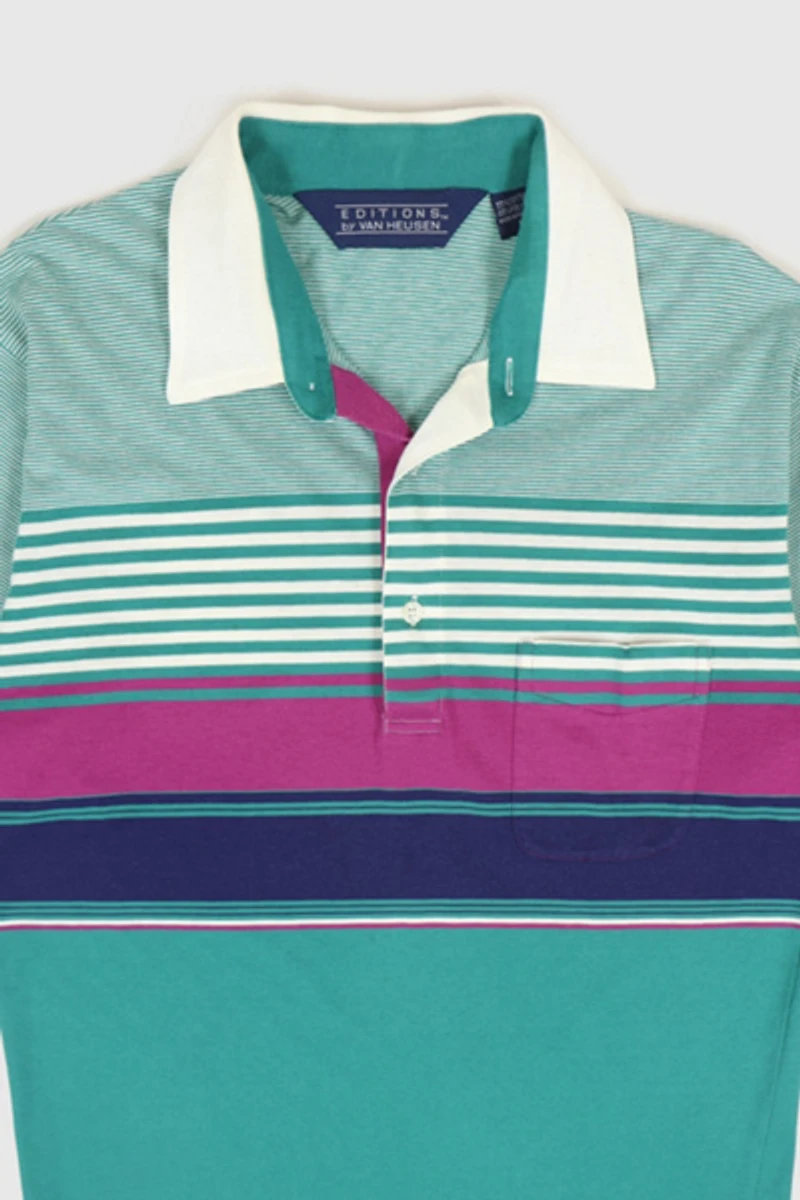 Vintage Striped Polo