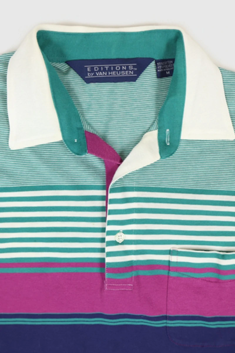 Vintage Striped Polo