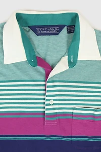 Vintage Striped Polo