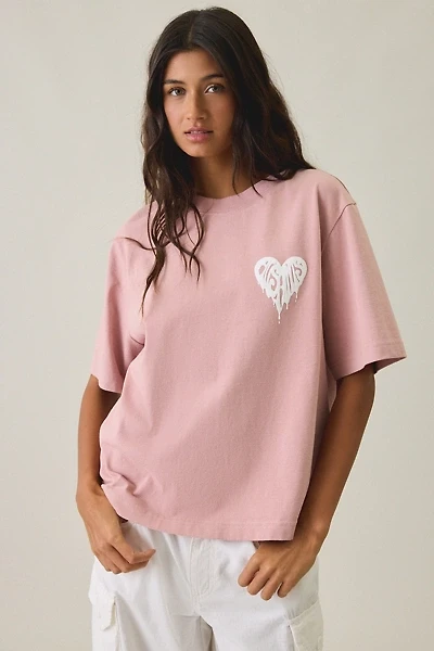 AllSaints Lisa Trip Graphic Boxy Tee