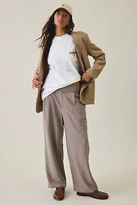 AllSaints Etta Valen Graphic Oversized Tee