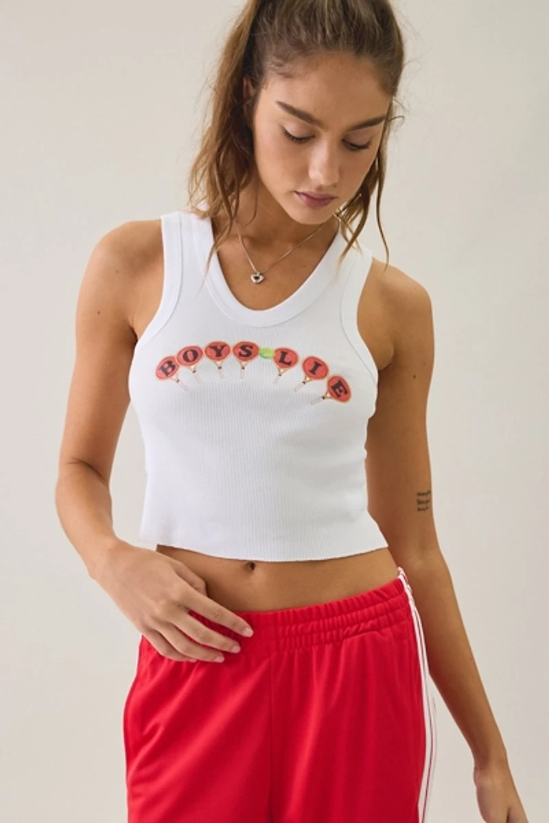 Boys Lie Randy Summer Match Graphic Tank Top