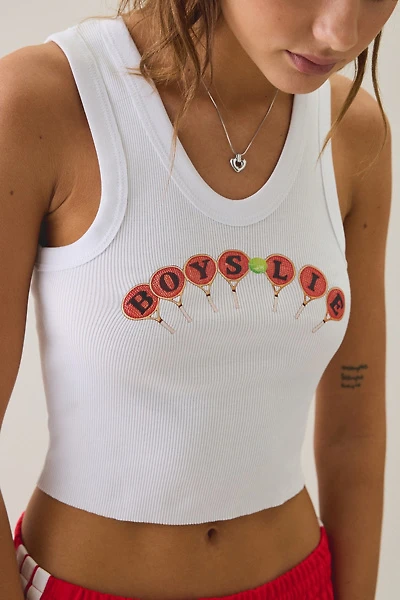 Boys Lie Randy Summer Match Graphic Tank Top