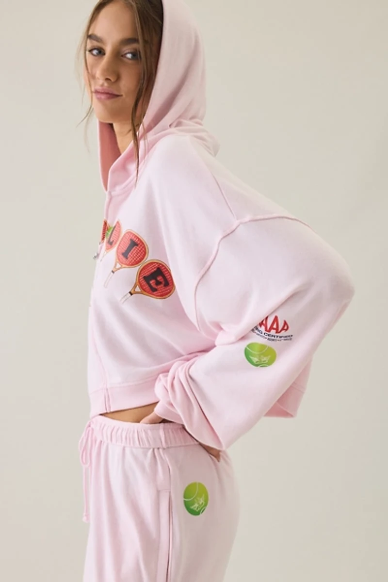 Boys Lie Summer Match Graphic Zip-Up Hoodie Sweatshirt