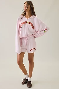 Boys Lie Summer Match Graphic Zip-Up Hoodie Sweatshirt