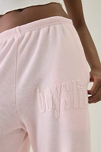Boys Lie Cotton Candy Embroidered Graphic Kimmy Pants