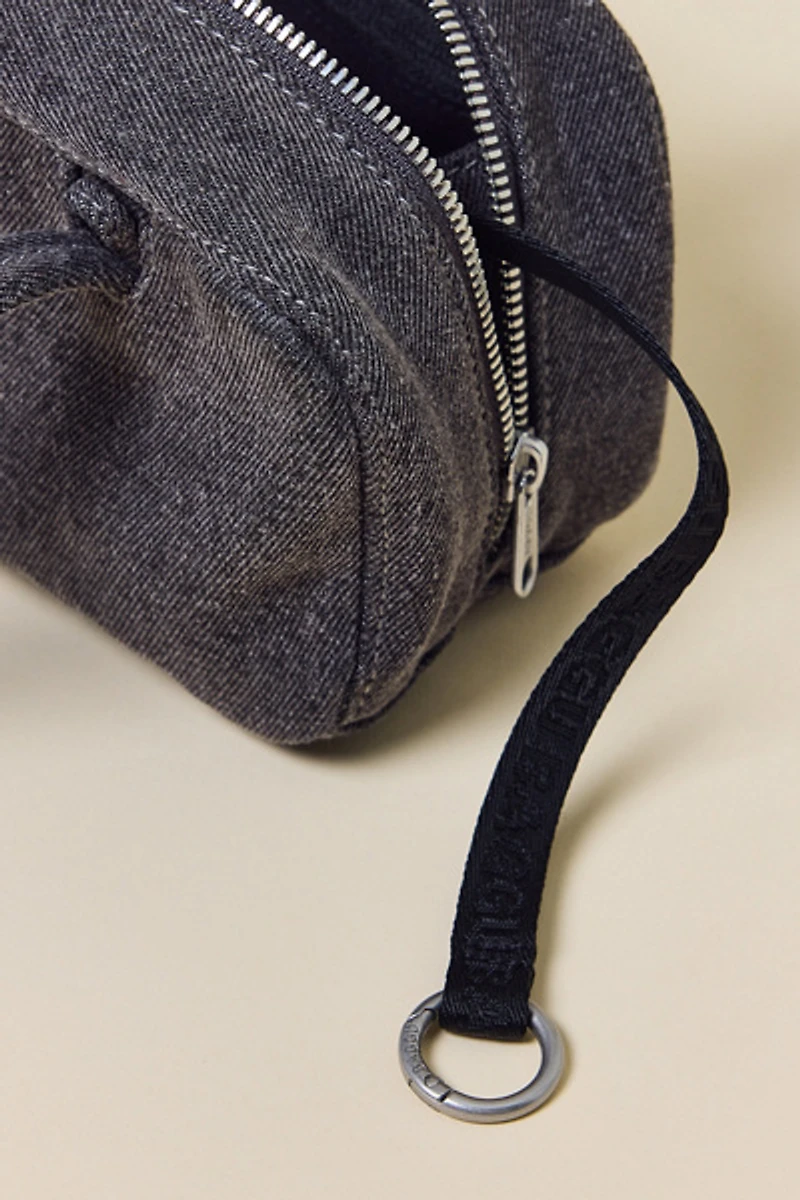 BAGGU Small Denim Bowler Bag