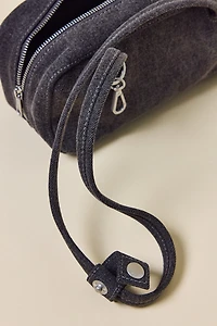 BAGGU Small Denim Bowler Bag