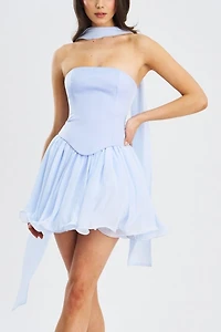 Miss Circle Valentina Peplum Mini Dress