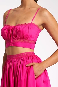 Miss Circle Maya Cotton Poplin Top