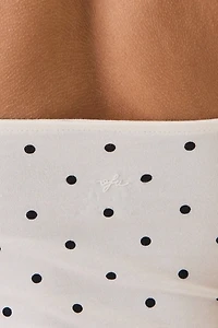 Out From Under Bec Surplice Ruched Mini Dress