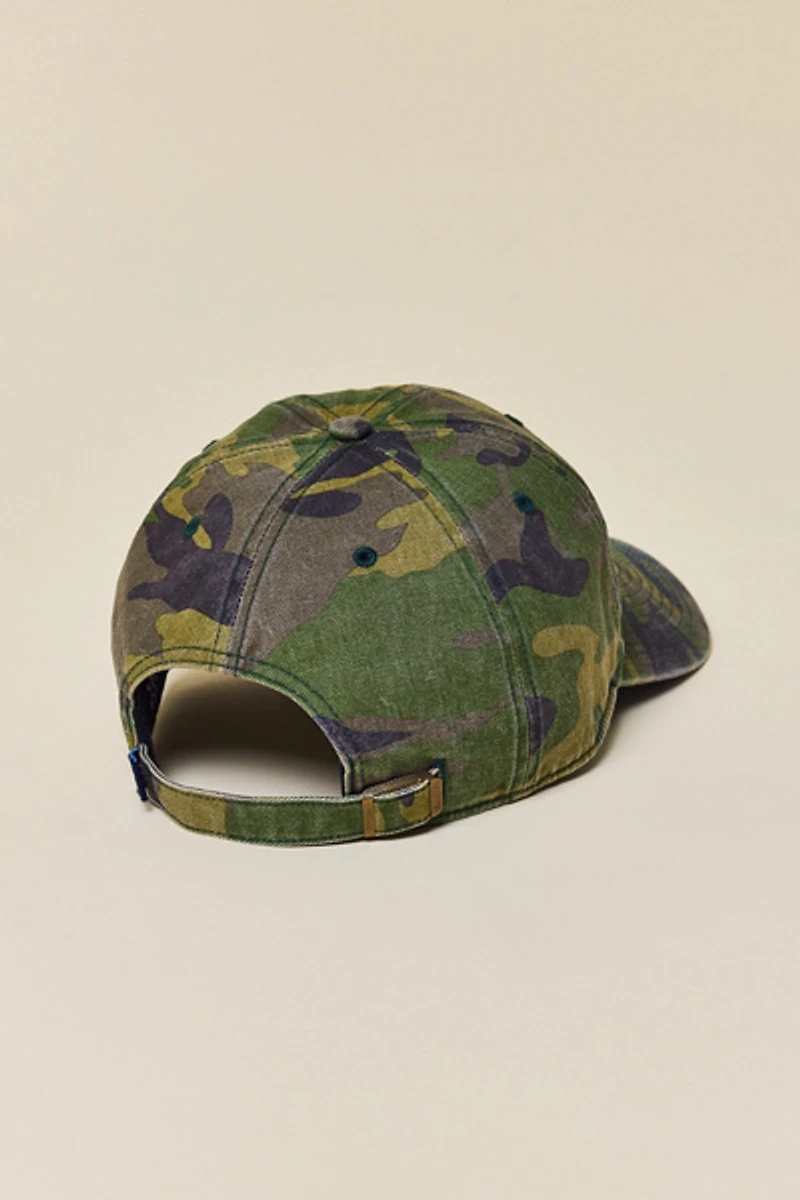 '47 Brand MLB Tampa Bay Rays Camo Clean Up Hat