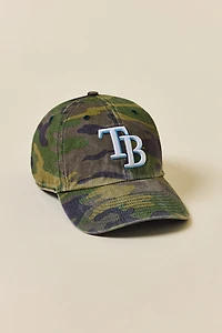 '47 Brand MLB Tampa Bay Rays Camo Clean Up Hat