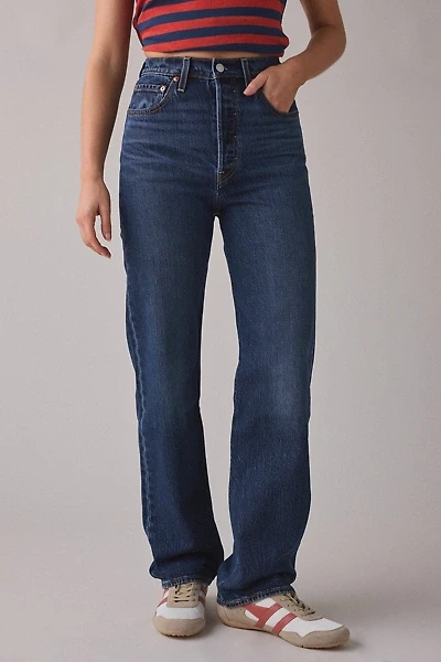 Levi’s® Ribcage High-Rise Slim Straight Jeans