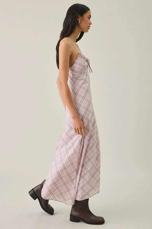 kimchi blue jaya pieced slip dress Cool Intentions Asymmetrical Satin Midi Size:12 US 30-119hrsale3/13 Light blue flower girl