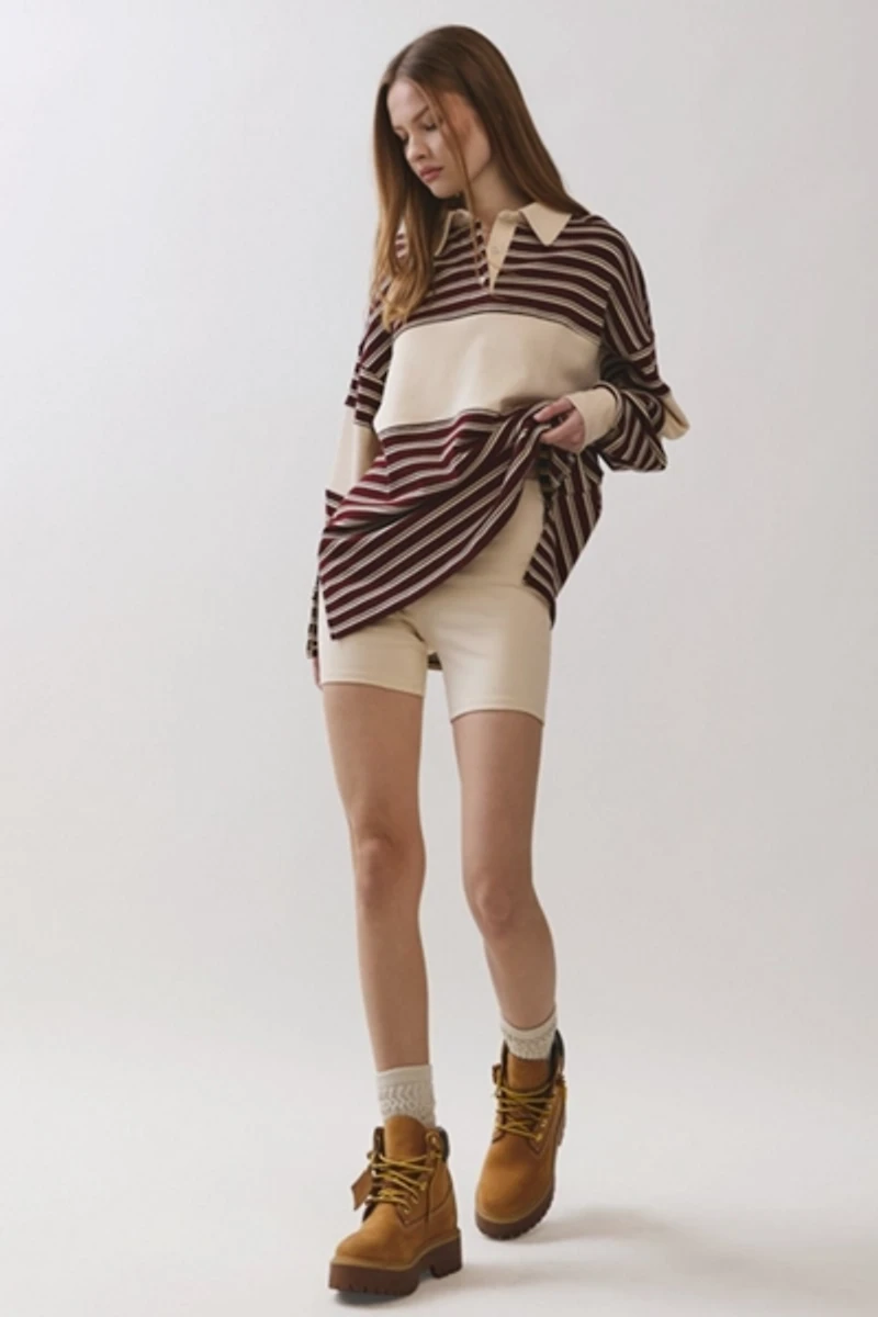 Personal Code Brooklyn Double Striped Rugby Set