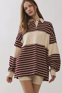 Personal Code Brooklyn Double Striped Rugby Set