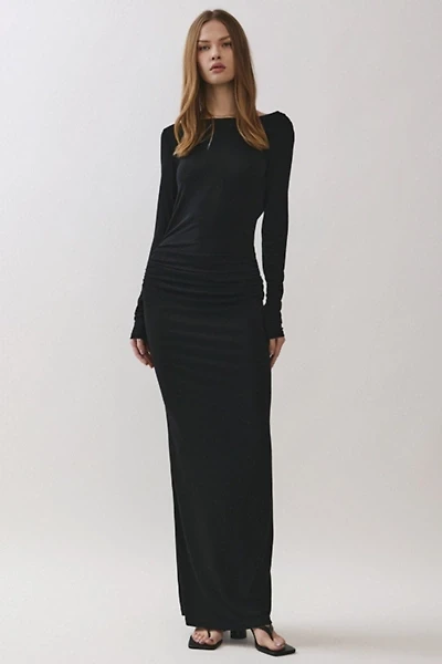 Personal Code Athena Low Cowl Back Maxi Dress