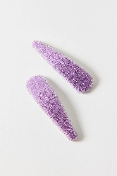 Moonlight Glitter Snap Clips Set