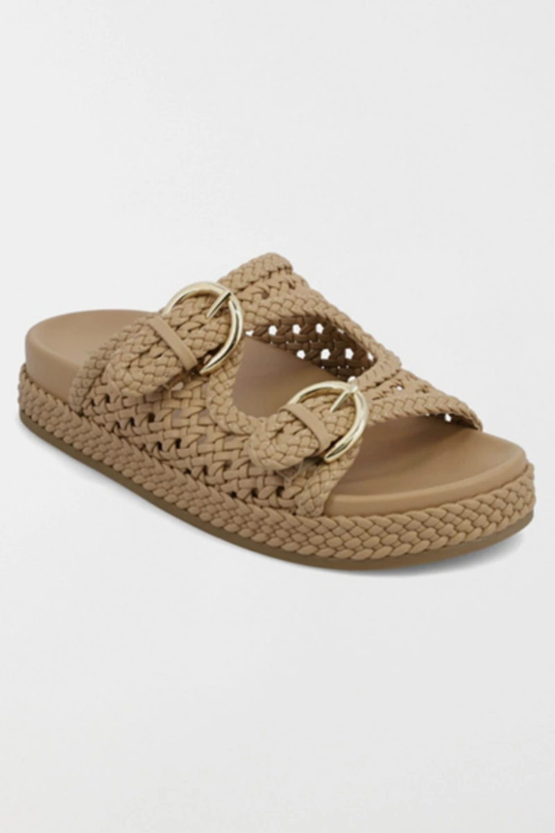 MIA Trendy Woven Slide Sandal