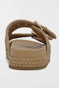MIA Trendy Woven Slide Sandal