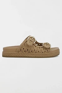 MIA Trendy Woven Slide Sandal