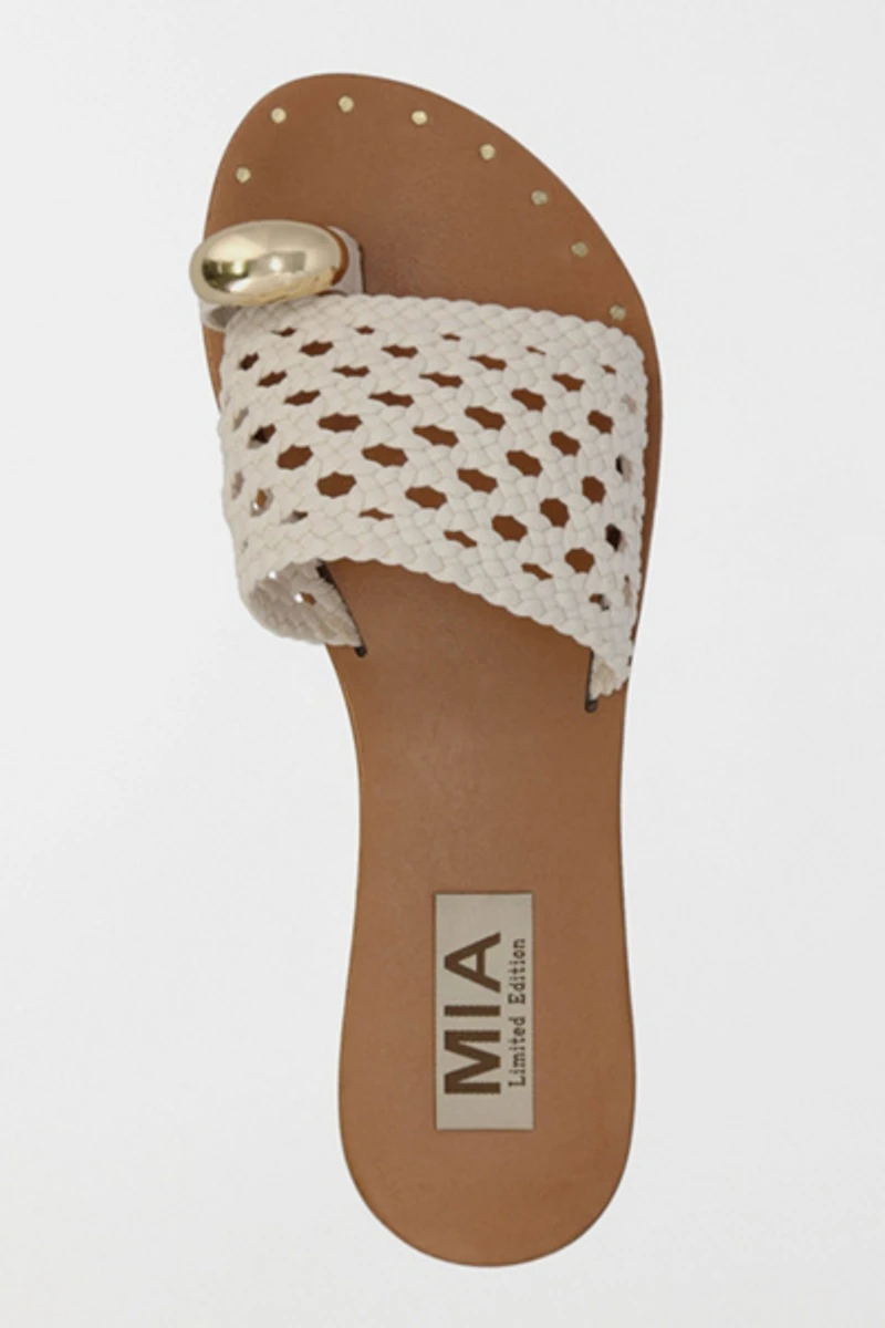 MIA Tiva Woven Toe Ring Sandal