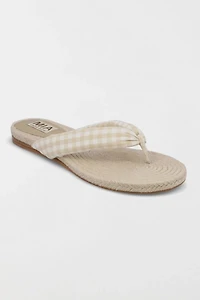 MIA Aleena Gingham Thong Sandal