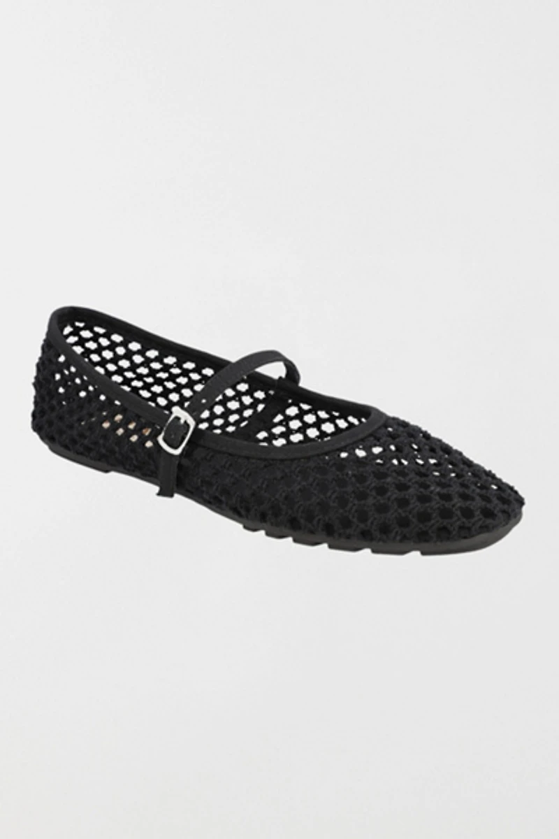 MIA Kora Woven Mary Jane Flat