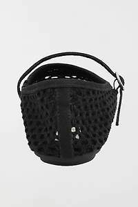 MIA Kora Woven Mary Jane Flat