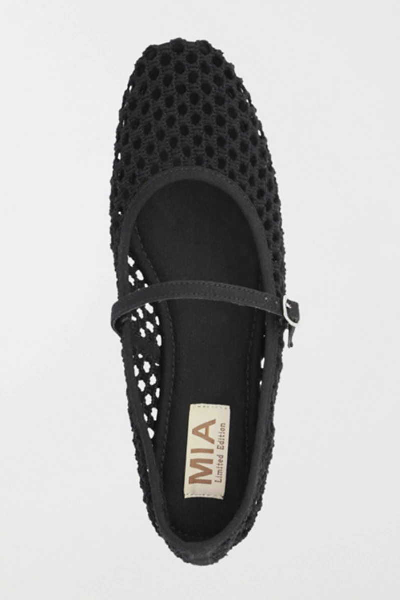 MIA Kora Woven Mary Jane Flat