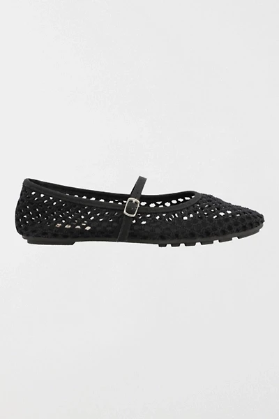 MIA Kora Woven Mary Jane Flat