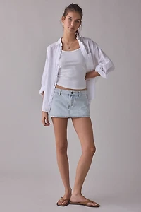 Lioness Rhode Denim Low-Rise Mini Skort