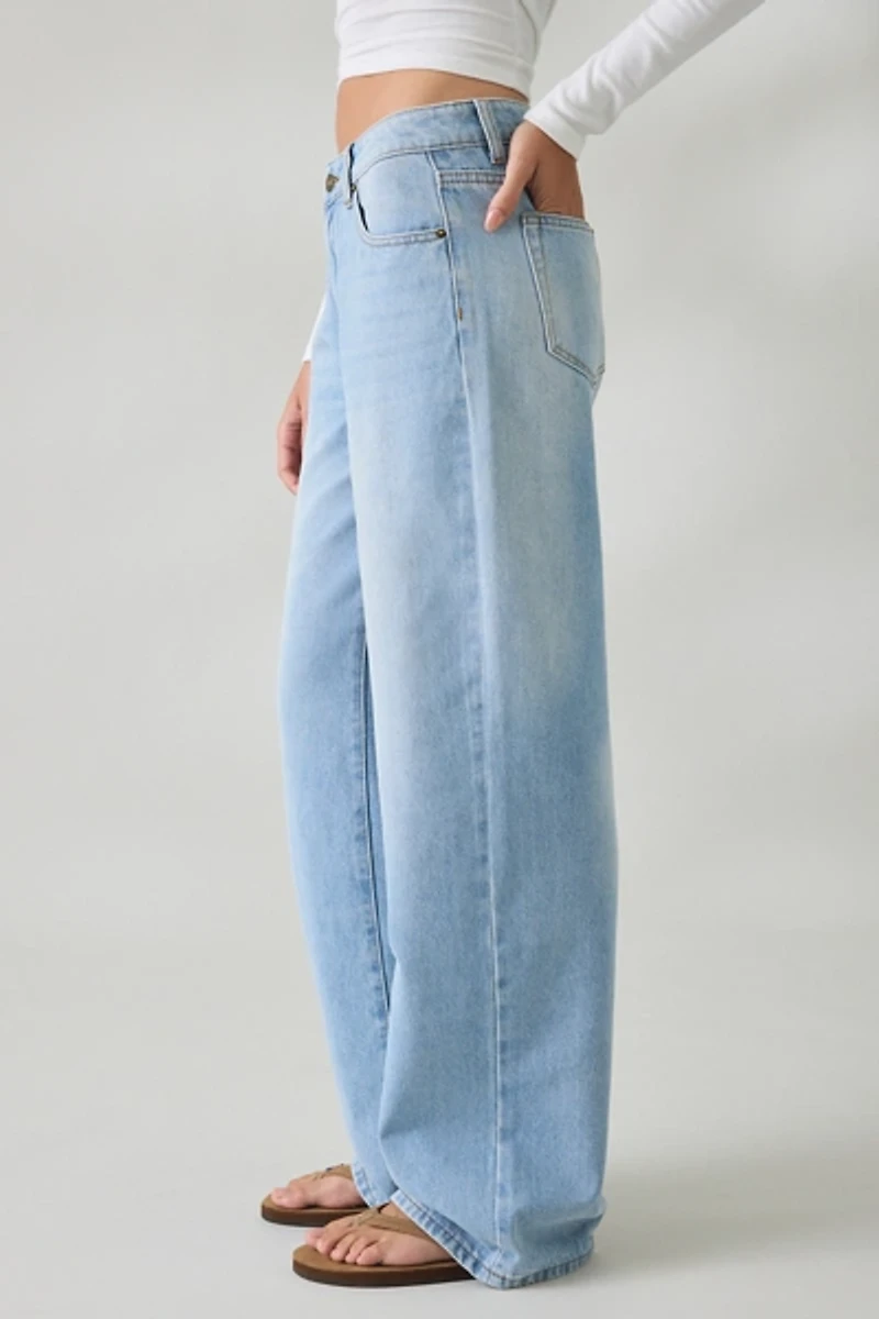 Lioness Top Model Baggy Straight Leg Jeans