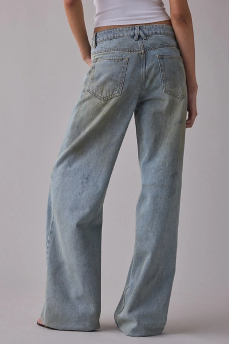 Lioness Top Model Baggy Straight Leg Jeans