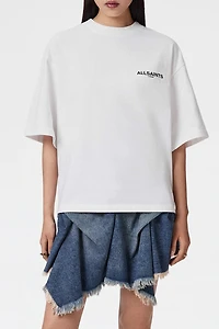 AllSaints Amalie Halis Graphic Oversized T-Shirt