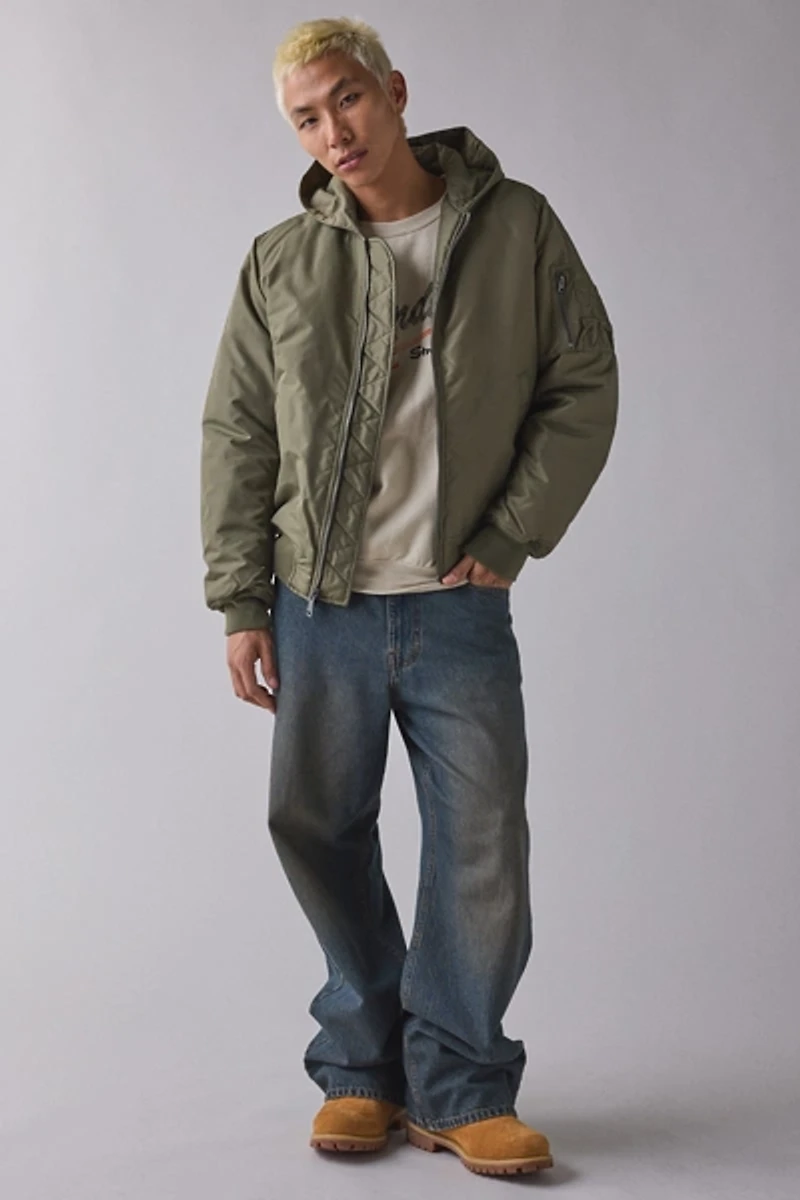 Alpha Industries MA-1 Hooded Flight Jacket