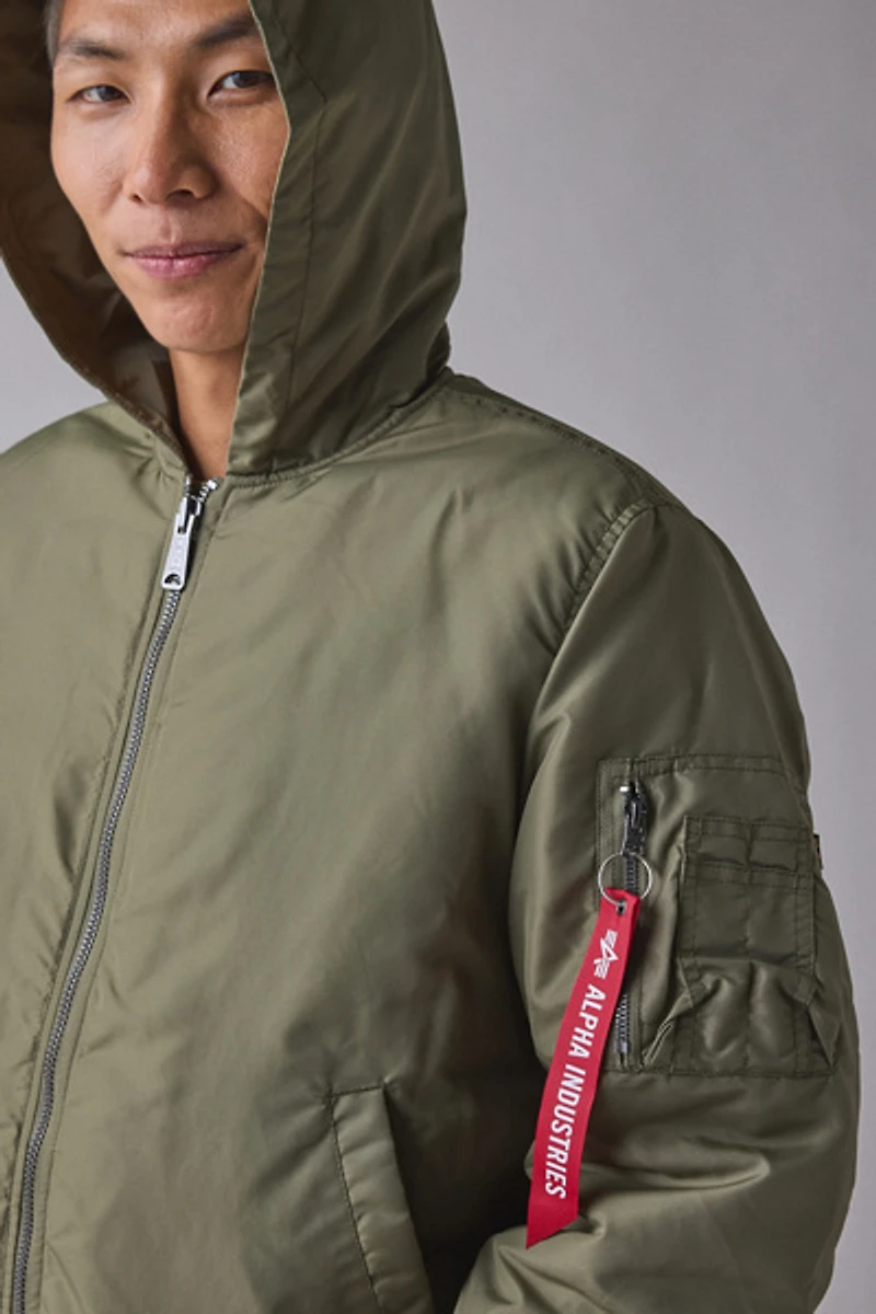 Alpha Industries MA-1 Hooded Flight Jacket