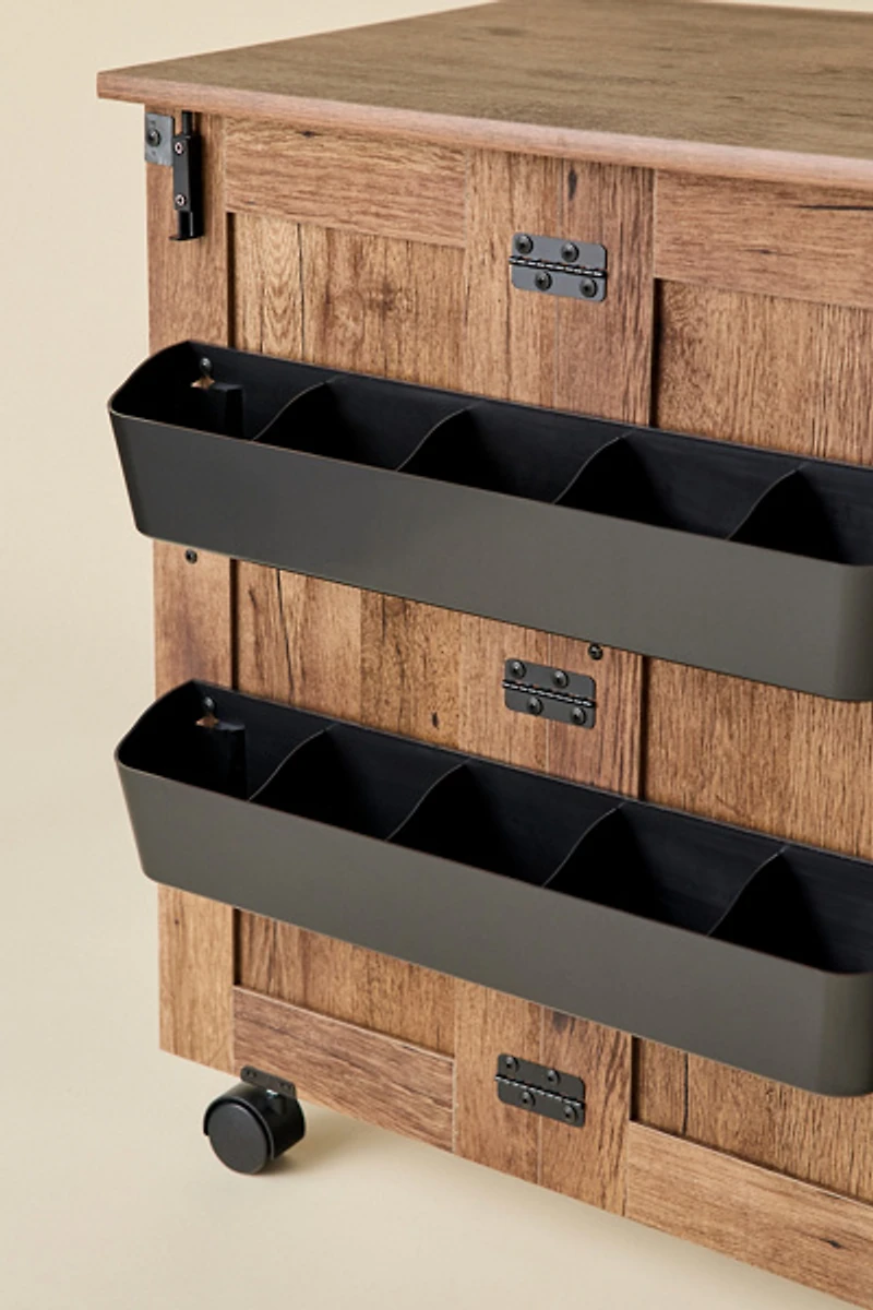 Emmy Extendable Craft Cart
