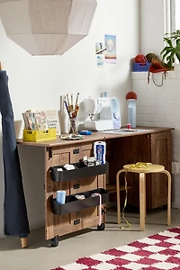 Emmy Extendable Craft Cart