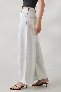 AllSaints Payton High-Rise Barrel Leg Jeans