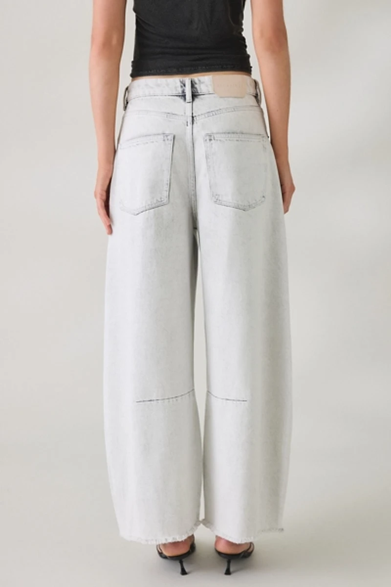 AllSaints Payton High-Rise Barrel Leg Jeans