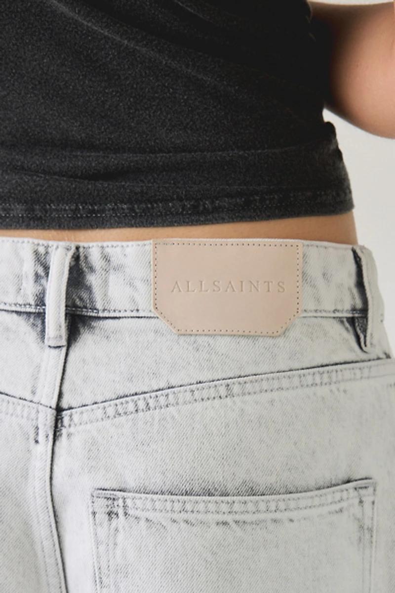 AllSaints Payton High-Rise Barrel Leg Jeans