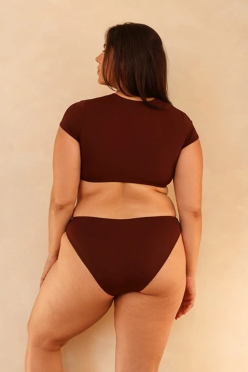 Dippin Daisys Joni Crop Swim Top