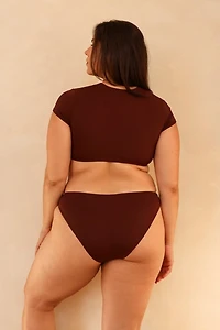 Dippin Daisys Joni Crop Swim Top