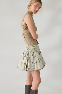 AllSaints Tulip Godet Mini Skirt