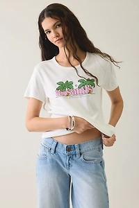 AllSaints Stevie Troppo Graphic Slim Tee