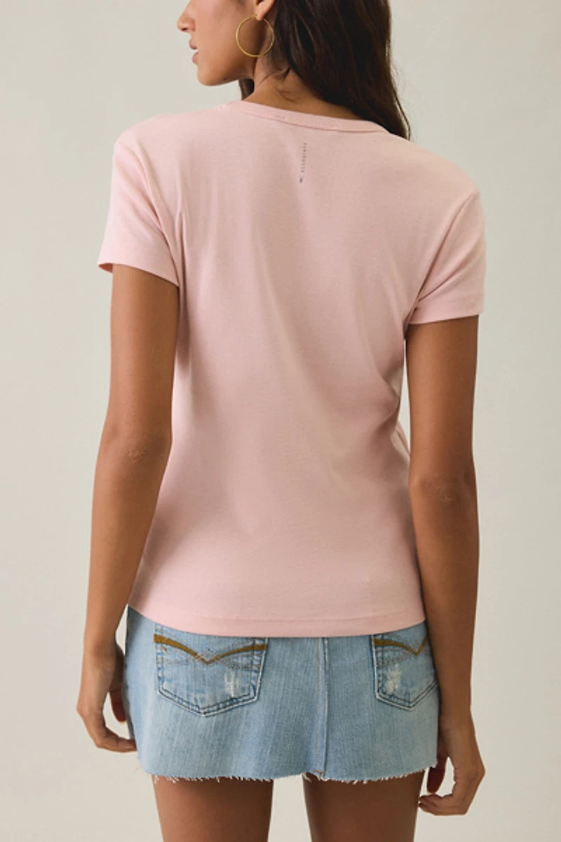 AllSaints Stevie Troppo Graphic Slim Tee